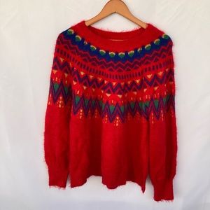 Red Time and Tru Red Sweater